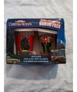 NEW National Lampoons Christmas Vacation Seasonal Glass and Ice Cube Tra... - $5.89