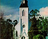 Holy Cross Church Santa Cruz California CA UNP Chrome Postcard B4  - $2.63