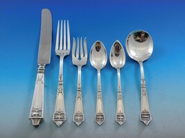 Lansdowne by Gorham Sterling Silver Flatware Set for 12 Service 72 Pieces Dinner - £5,139.89 GBP