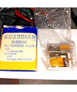 RELAY Guardian IR-500-G6 6V DPDT 10 AMP NOS - £6.76 GBP