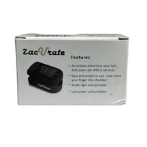 Zacurate Pro Series 500dL Fingertip Pulse Oximeter - Black - £14.80 GBP
