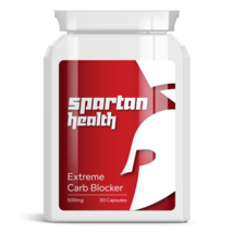 Spartan Health Extreme Carb Blocker Pills - Regain Control Over Carbs and Ignite - £65.38 GBP