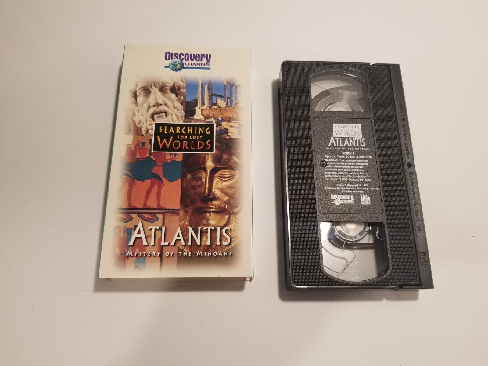 Time Life's Lost Civilizations - Atlantis Mystery Of The Minoans (VHS ...