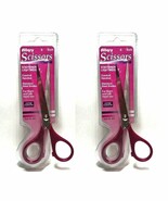 LOT OF 2 Allary Staitionery Lightweight Scissors, 6 Inch, Red - $10.80 CAD