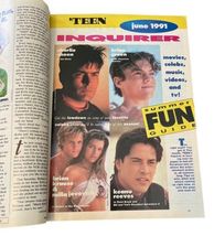 Vintage Teen Magazine June 1991 Denise Richards Milla Jovovich image 4