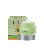 Lotus Organique Divine Nutritif Visage Crème SPF 20 Peau Naturel 50 GM - £22.35 GBP