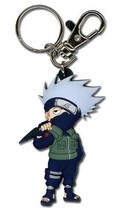 Naruto Shippuden Kakashi SD PVC Key Chain Anime Licensed NEW - $9.46
