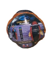 Sleep Cell Coolvent Premium Sleeping Bag Orange/Black 5.7lbs 35&quot; × 85&quot; - $36.10