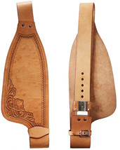 Horse Western Adult Floral Tooled Leather Replacement Saddle Fenders 5258DB - $64.99