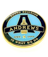 Andrews Brand Building Commemorative Challenge Coin - &#39;Is What We Do&#39; Es... - $242.38 MXN