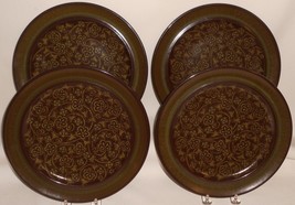 Set (4) Franciscan Madeira Pattern Dinner Plates Made In Usa - £55.32 GBP