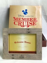 New Disney Cruise Vacation Club Member Photo Frame Welcome Home Hidden Mickeys - $9.79