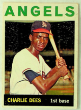 1964 Topps Charlie Dees Rookie Baseball Card #159 - $2.29
