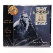 Legendary Performers: Piatigorsky Strauss (Don Quixote) Brahms (CD, 1993) SEALED - £16.74 GBP
