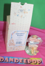 Enesco Cherished Teddies Figurine Town Tattler Signage In Box CRT109 P. Hillman - $24.74