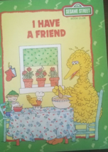 I Have a Friend; Featuring Jim Henson&#39;s Sesame Street Muppets HardcoverBook - $186.88