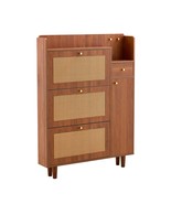 Minimalist MDF Shoe Cabinet - Nordic, Japandi, Industrial Style - $4,714.44 MXN