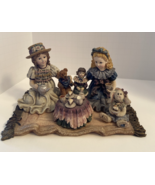 Vintage Dollstone Collection Yesterdays&#39; Child Tea for Four - Limited Ed... - $285.35 MXN