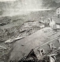 Stony Creek Ruins 1889 Johnstown Flood Victorian Print Pennsylvania DWT10A - £19.63 GBP