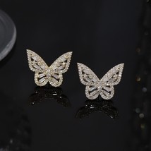 Korean hot selling fashion jewelry exquisite copper inlaid zircon black smart bu - £10.46 GBP