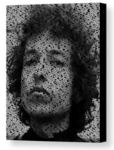 Bob Dylan Song List Incredible Mosaic Framed Print Limited Edition w/COA - £15.17 GBP