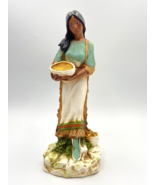 Vintage Homco 1980s Native American Indian Woman Papoose 13.5” - $32.24 CAD