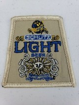 Vintage 2-3/4 x 2-1/2 Schlitz Light Beer Special Lager Hat Jacket Unifor... - £4.44 GBP