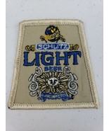 Vintage 2-3/4 x 2-1/2 Schlitz Light Beer Special Lager Hat Jacket Unifor... - £4.35 GBP