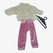 AMERICAN GIRL  Today SNOWBALL Outfit SPARKLE SWEATER- Pink LEGGINGS - $20.78