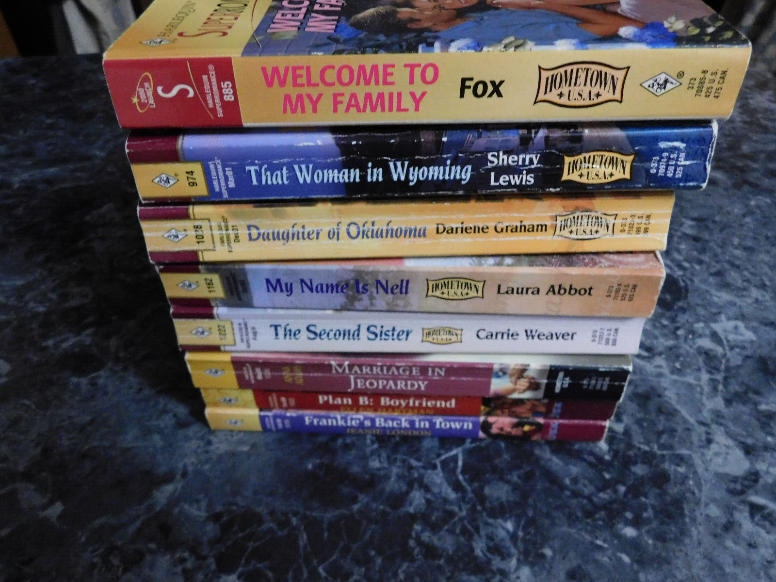 Harlequin Super Romance lot of 8 Hometown USA Series Assorted Authors Pa... - $15.99