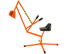 BIG DIG sit on ORANGE SPECIAL EDITION back hoe Age 3+  Weight limit: 110... - £49.96 GBP