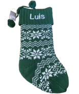 Things Remembered Large Christmas stocking  &quot;Luis&quot;-Brand New-SHIPS N 24 HRS - $1,273.09 MXN