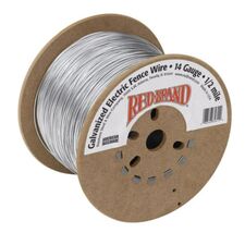 Red Brand 85611 2,640 ft. x 375 lb. Galvanized Electric Fence Wire 14 Gauge - $2,536.87 MXN