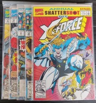 X-Force Comics Lot Of 5 #9, #10, #21, #22 and Annual Scattershot #1 Marvel Comic - £15.94 GBP