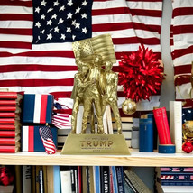 8 Inch Donald Trump Golden Statue Collectibles-MAGA- LIMITED ADDITION - $51.00 CAD