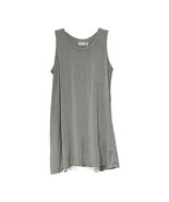 Logo Lori Goldstein Womens Green Gray Camo Sleeveless Top Tank Size Medium - £11.70 GBP