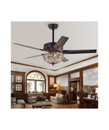 Warehouse of Tiffany 48 in. Catalina 3-Light Indoor Hand Pull Chain Ceil... - $313.90