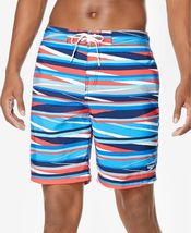 Speedo Men's Stripe Ln Bondi 2-Way Stretch Dwr 20" Board Shorts Multicol... - $17.06
