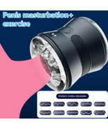Automatic Rotating Thrusting Male Masturbators Telescopic Masturbator fo... - $936.68 MXN