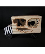 Melissa &amp; Doug Safari Animal Rescue Shape Sorting Truck NO Blocks - €6,91 EUR