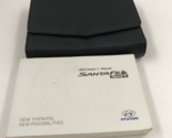 2014 Hyundai Santa Fe Owners Manual Handbook with Case OEM H03B01020 - £28.60 GBP