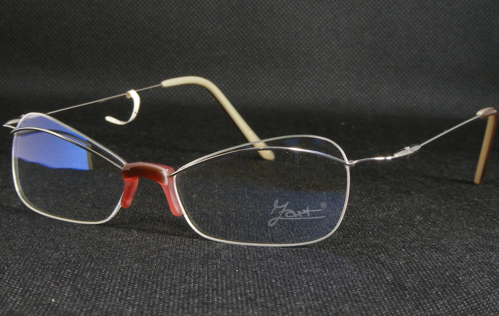 Zart 103 C.3 Marron/Berry-Red/Argent Lunettes 49-15-138mm Allemagne - $85.60