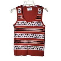 Vintage Woolrich Sweater Vest Winter Holiday Women’s Small Shirt Knit y2k 80s  - £21.37 GBP
