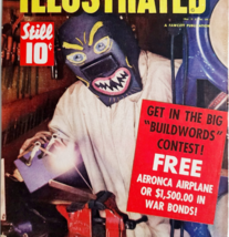 1943 Monster Welding Mask Mechanix Illustrated COVER PAGE ONLY WW2 Era D... - €25,76 EUR 1943 Monster Welding Mask Mechanix Illustrated COVER PAGE ONLY WW2 Era D... - €25,76 EUR