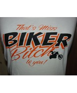 Women&#39;s Motorcycle Biker Spaghetti Strap Tank &quot;That&#39;s Miss...&quot; - £15.95 GBP