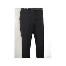 Men Suit BERLUSCONI Turkey 100% Italian Wool Super 180's 3pc Vested #Ber21 Black image 12
