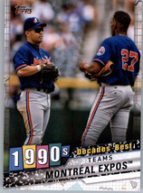 2020 Topps Decades Best Series 2 DB-72 Montreal Expos  Montreal Expos - £1.01 GBP