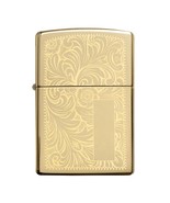 Zippo Windproof Lighter Venetian High Polish Brass (Venetian Brass) - $90.25 CAD