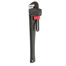 Husky 14 in. Cast Iron Pipe Wrench Tool Heavy Duty with 1-1/2 in. Jaw Ca... - £15.43 GBP