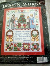NEW SEALED DESIGN WORKS COUNTED CROSS STITCH  CHRISTMAS TIME #1030 - £10.81 GBP